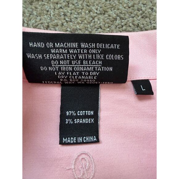 Christine Alexander Pink Denim Jacket Embellished Swarovski Crystal Rhinestones - Picture 5 of 6